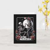 提案タロットカード婚約パーティ新郎新婦S カード (黄色い花)