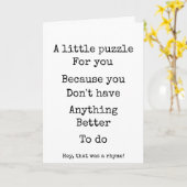 提案書の単語検索パズルカード カード (黄色い花)