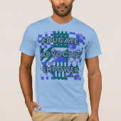 提案者に教育を施し幾何学的な力を与える Tシャツ (正面)