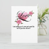 提案  招待状 (スタンド正面)