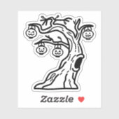 提灯つる付き木 シール (シート)