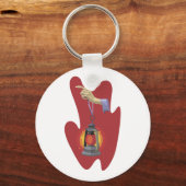 提灯を持って キーホルダー (正面)