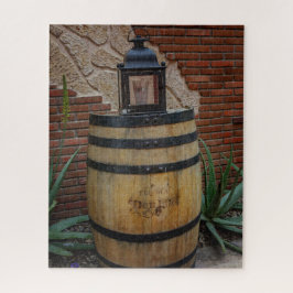 提灯付き古いテキーラ樽 ジグソーパズル