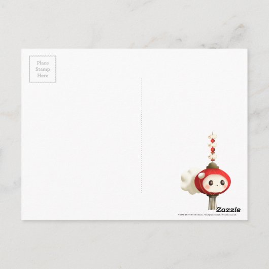 提灯2ごう ポストカード (裏面)