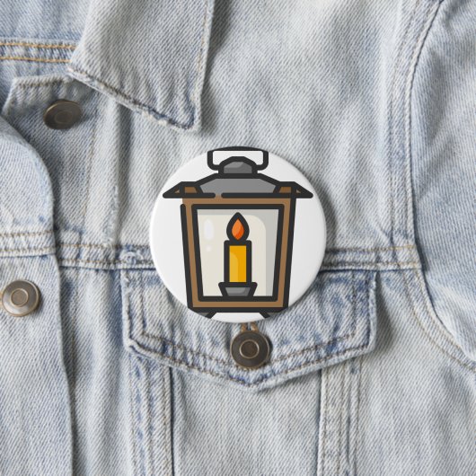 提灯 缶バッジ (インサイチュ)