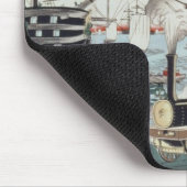 提督のペリーの鉄道のギフト マウスパッド (コーナー)