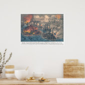 提督ポルターズ艦隊走隊の反政府封鎖 ポスター (キッチン)