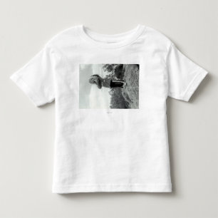 提起するタップTu Ka有名なインドの方針 トドラーTシャツ
