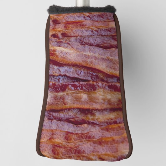 揚げられていたベーコン ゴルフヘッドカバー (回転90)