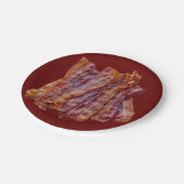 揚げられていたベーコン ペーパープレート (アングル)