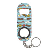 揚げられていた朝食 キーホルダー栓抜き (裏面)