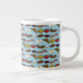 揚げられていた朝食 ジャンボコーヒーマグカップ (右)