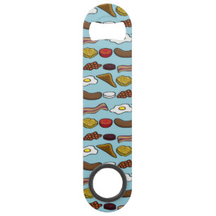 揚げられていた朝食 スピード栓抜き