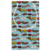 揚げられていた朝食 スモールペーパーバッグ (裏面)