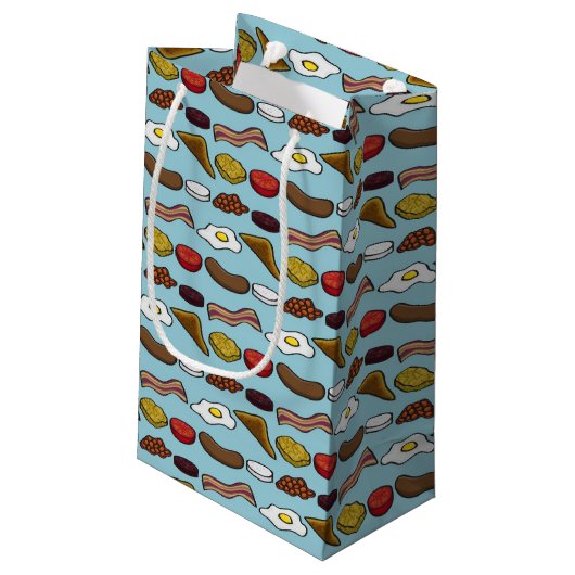 揚げられていた朝食 スモールペーパーバッグ (裏面アングル)