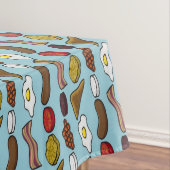 揚げられていた朝食 テーブルクロス (インサイチュ)