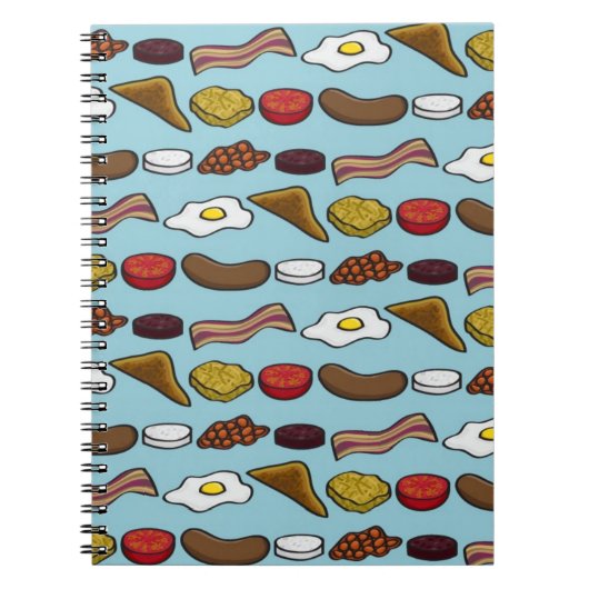 揚げられていた朝食 ノートブック (正面)