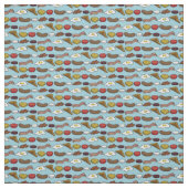 揚げられていた朝食 ファブリック (見本)