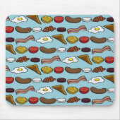 揚げられていた朝食 マウスパッド (正面)