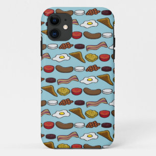 揚げられていた朝食 iPhone 11 ケース