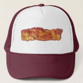 揚げられていた薄切りベーコン キャップ (正面)