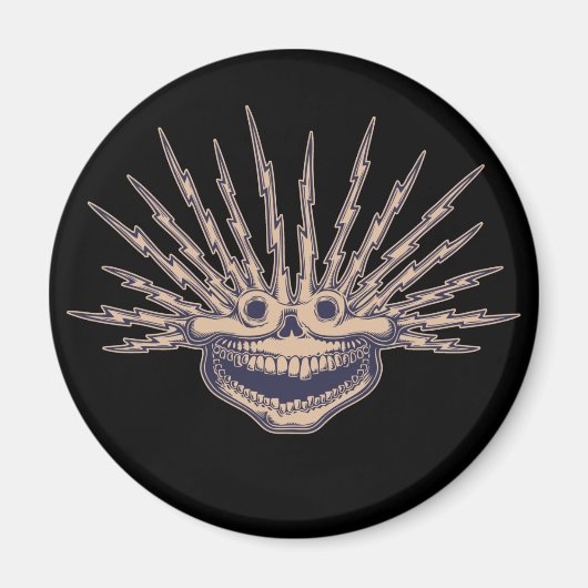 揚げスカル マグネット (正面)