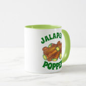 揚げハラペーニョポッパーズグリーンホットハラペーノペッパー マグカップ (正面右)