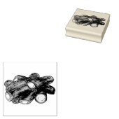 揚げハラペーニョポッパーズグリーンホットハラペーノペッパー ラバースタンプ (押印)