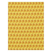 揚げプランテン料理バナナスフカリブのェッド テーブルクロス (正面)