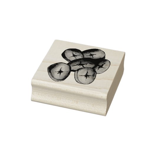 揚げプランテン料理バナナスフカリブのェッド ラバースタンプ (スタンプ)