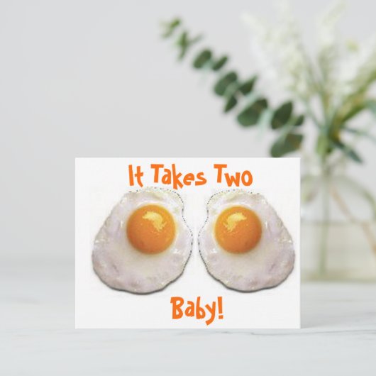 揚げ卵 ポストカード (スタンド正面)