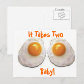 揚げ卵 ポストカード (正面/裏面)