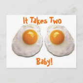 揚げ卵 ポストカード (正面)