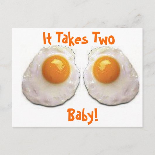 揚げ卵 ポストカード (正面)