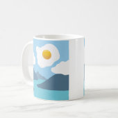 揚げ日 コーヒーマグカップ (正面左)