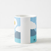 揚げ日 コーヒーマグカップ (中央)