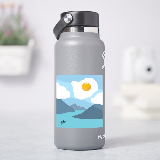 揚げ日 シール (HydroFlask)