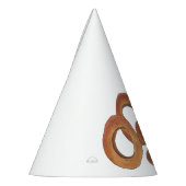 揚げ玉ねぎリングや輪ジャンクファストフードグルメ パーティーハット (左)