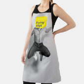揚げ高 |パパおもしろいジョーク エプロン (インサイチュ)