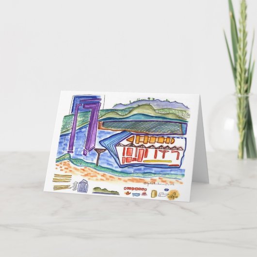 揚子江進水 カード (正面)