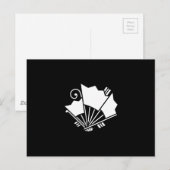 揚羽扇蝶 ポストカード (正面/裏面)