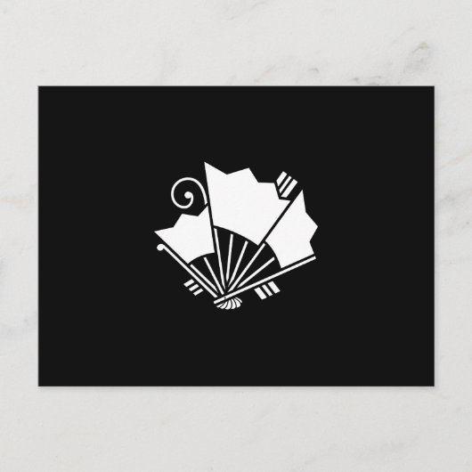 揚羽扇蝶 ポストカード (正面)