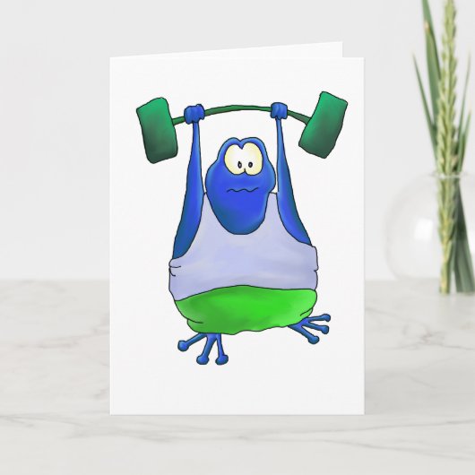 揚重カエル カード (正面)