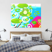 揚重カエル キャンバスプリント (インサイチュ (寝室))