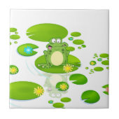 揚重カエル タイル (正面)