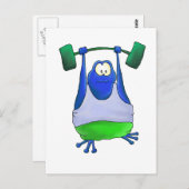 揚重カエル ポストカード (正面/裏面)