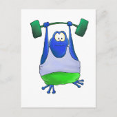 揚重カエル ポストカード (正面)