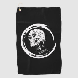 握ってディスクタオルを取り込む ゴルフタオル