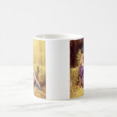 握られている捕虜美しい女性 コーヒーマグカップ (中央)