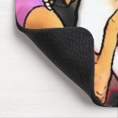 握りこぶしの隆起のマウスパッド マウスパッド (コーナー)